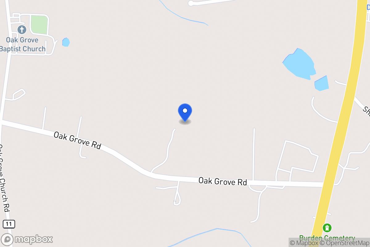 Map of 187 Oak Grove Rd