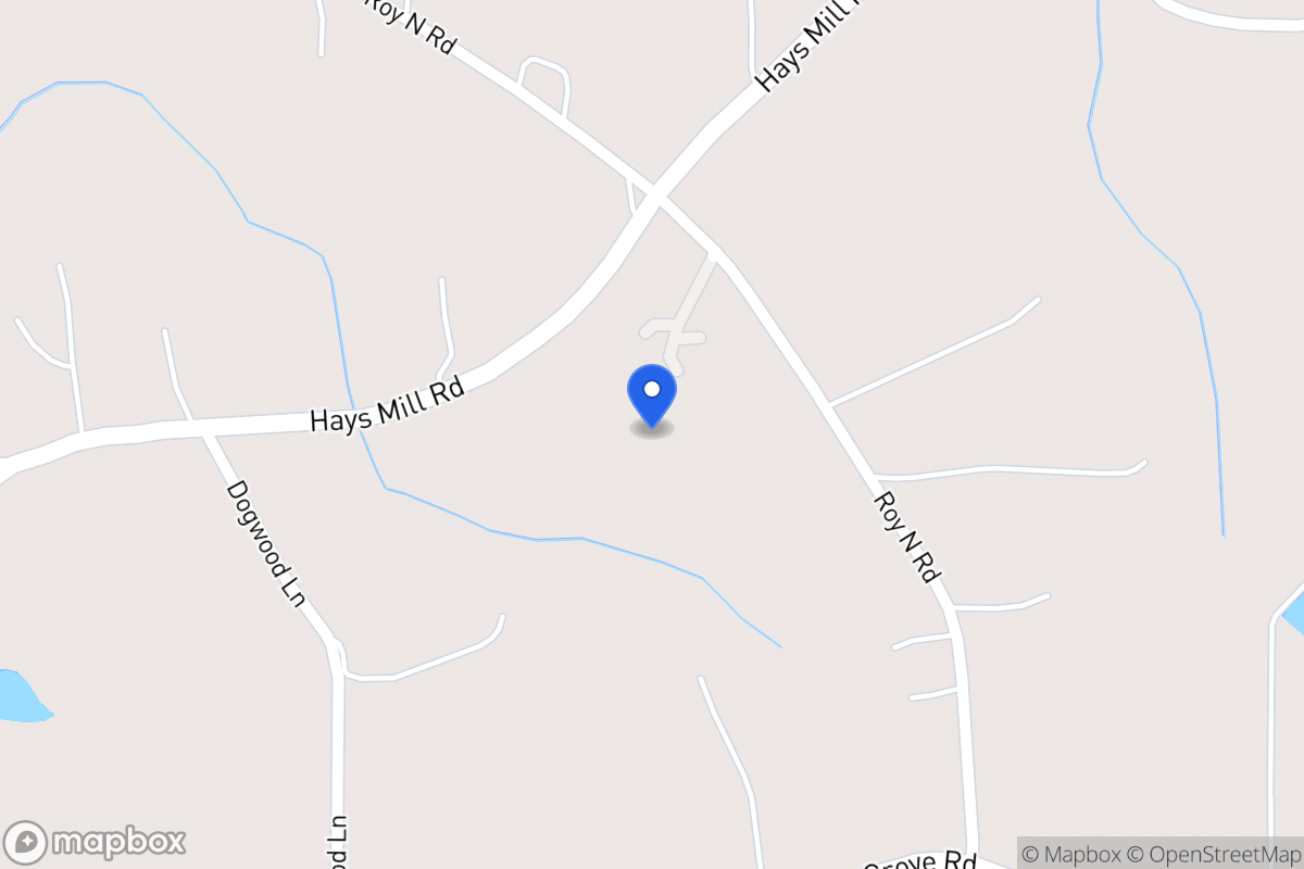 Map of 2060 Hays Mill Rd