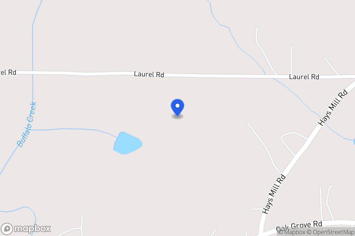 Map of 875 Laurel Rd