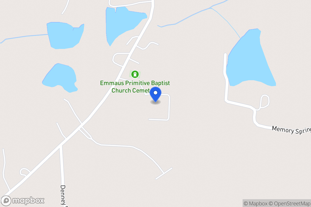 Map of 2455 Oak Grove Church Rd