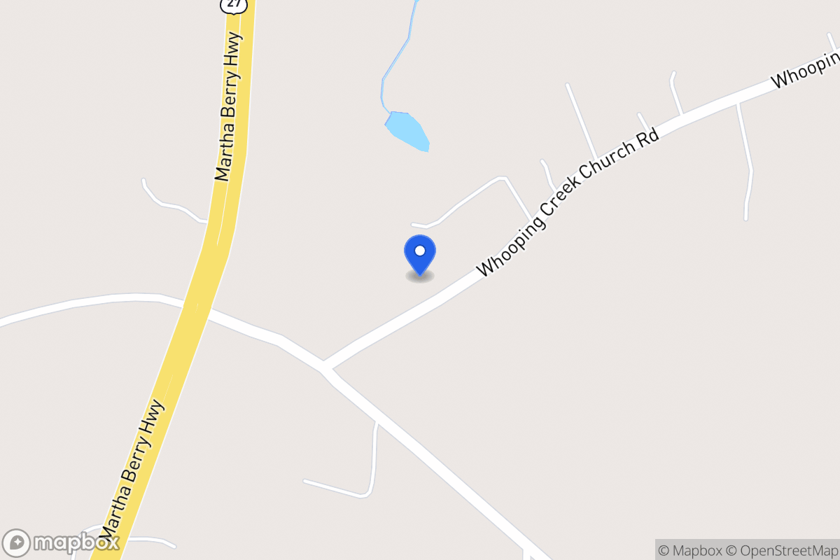Map of 2479 Whooping Creek Rd