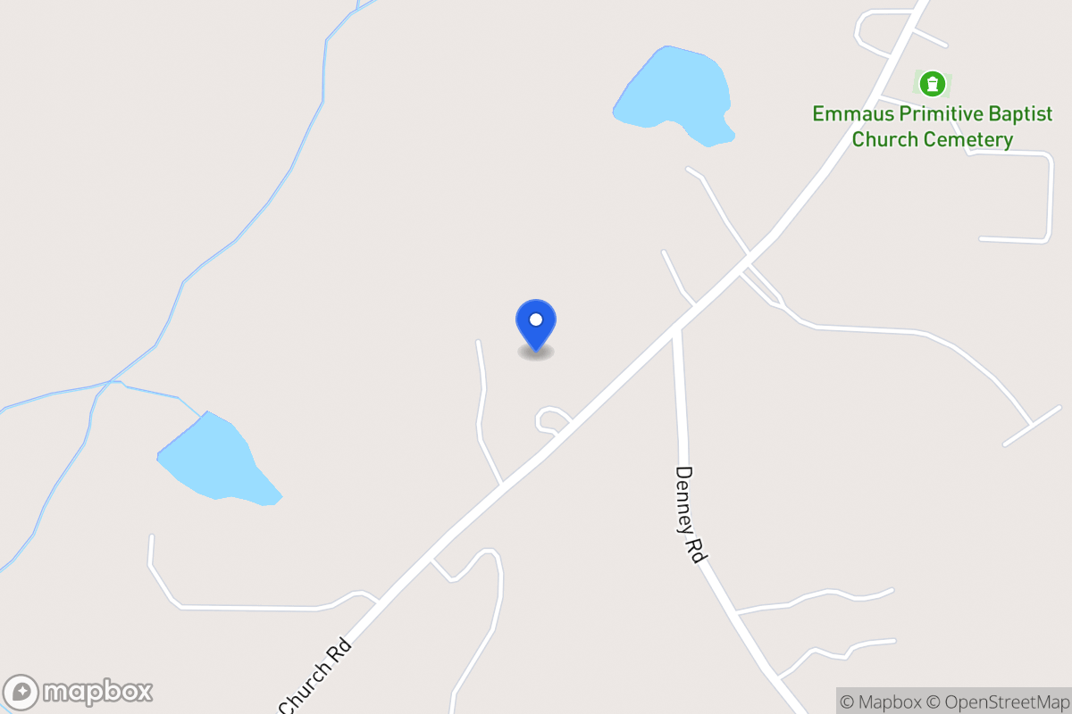 Map of 2304 Oak Grove Church Rd