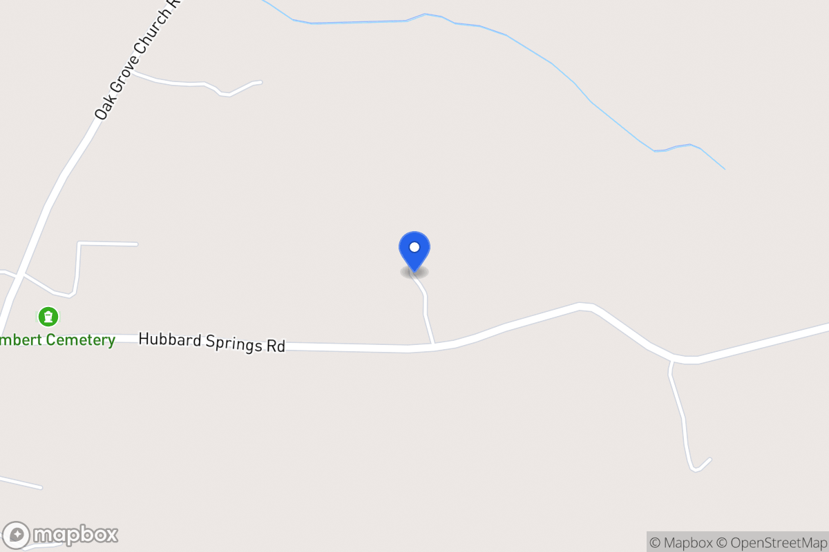 Map of 465 Hubbard Springs Rd
