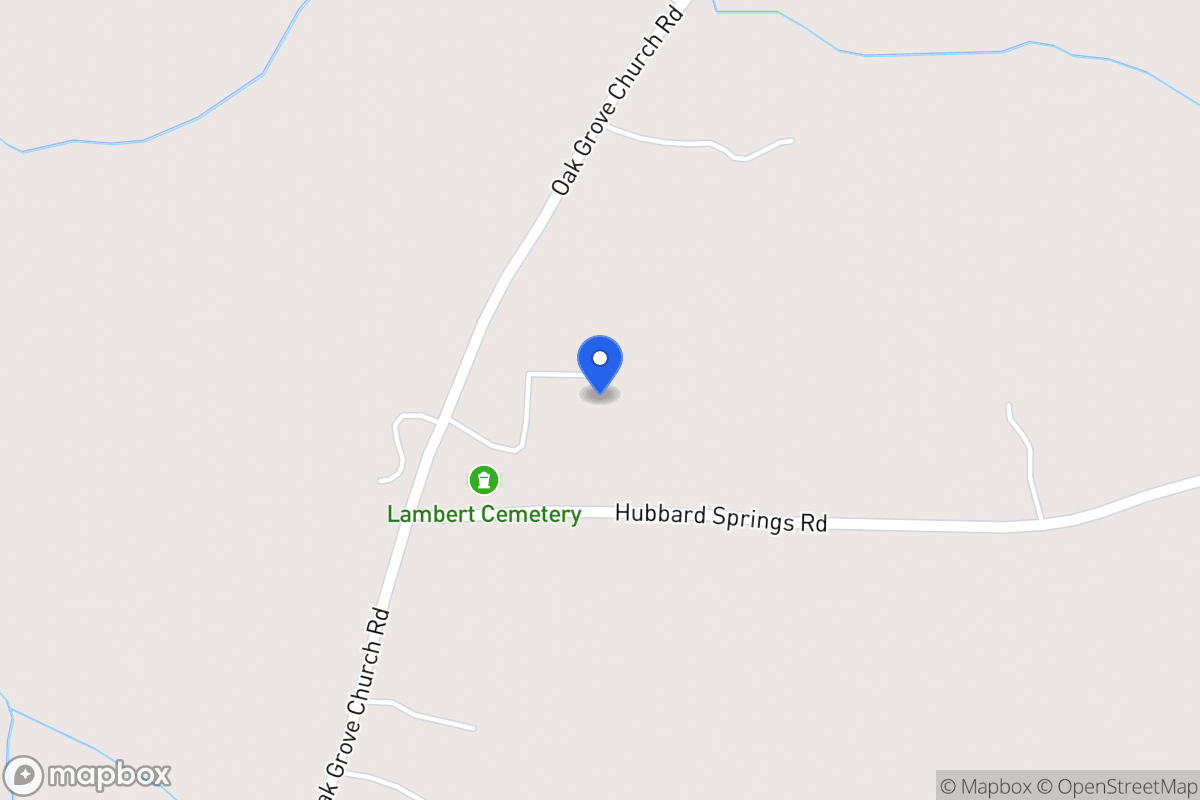 Map of 1907 Oak Grove Church Rd