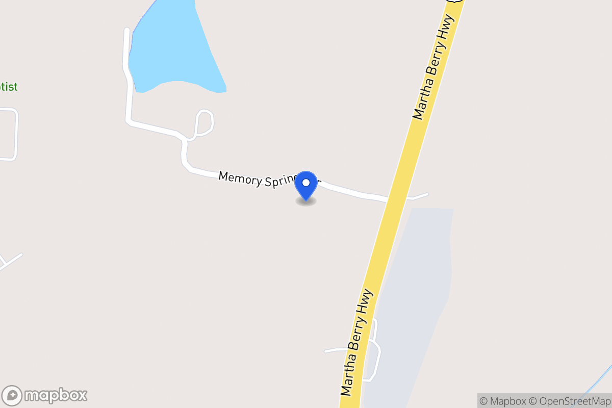 Map of 64 Memory Springs Dr