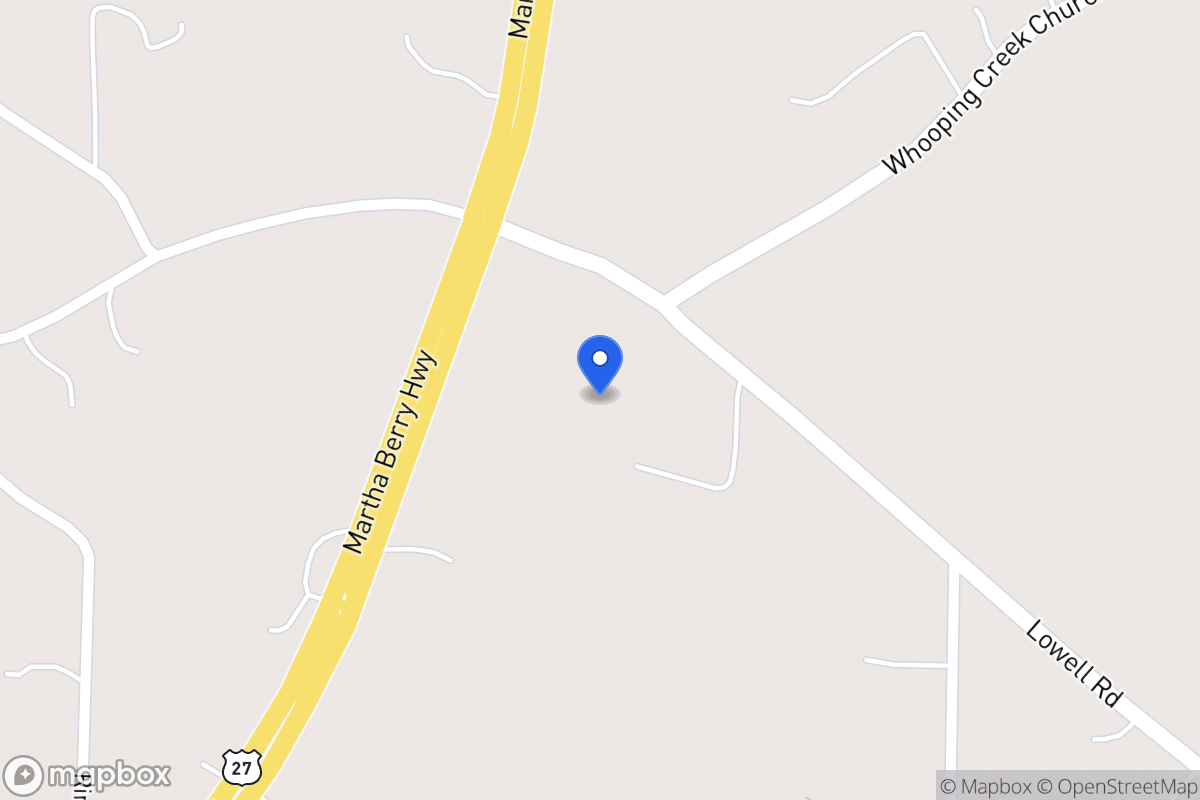 Map of Lowell Rd