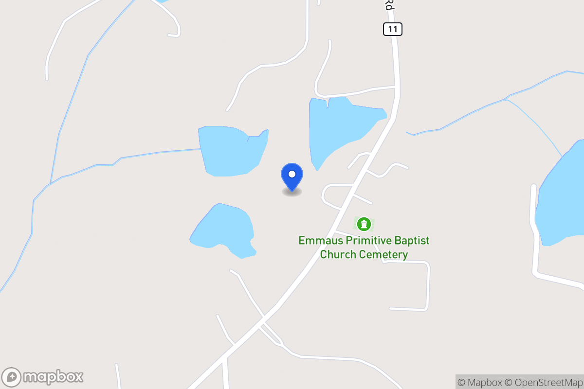 Map of 2492 Oak Grove Church Rd