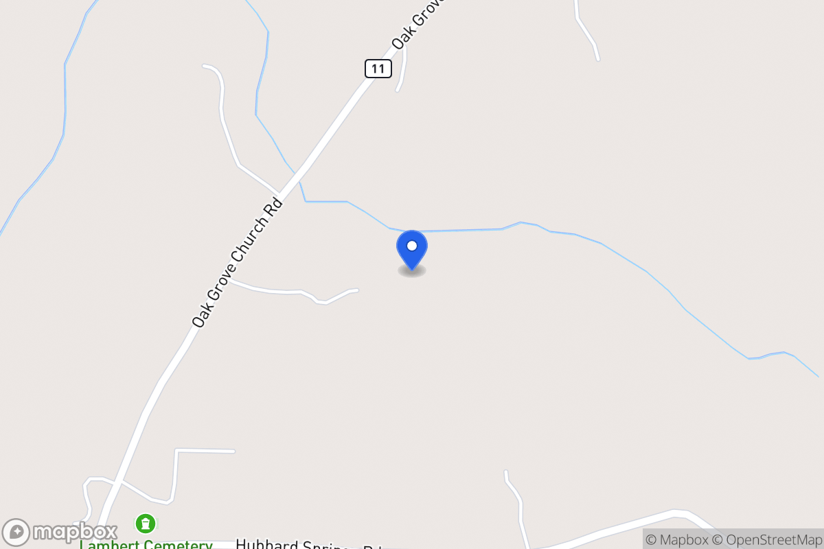 Map of 1977 Oak Grove Church Rd
