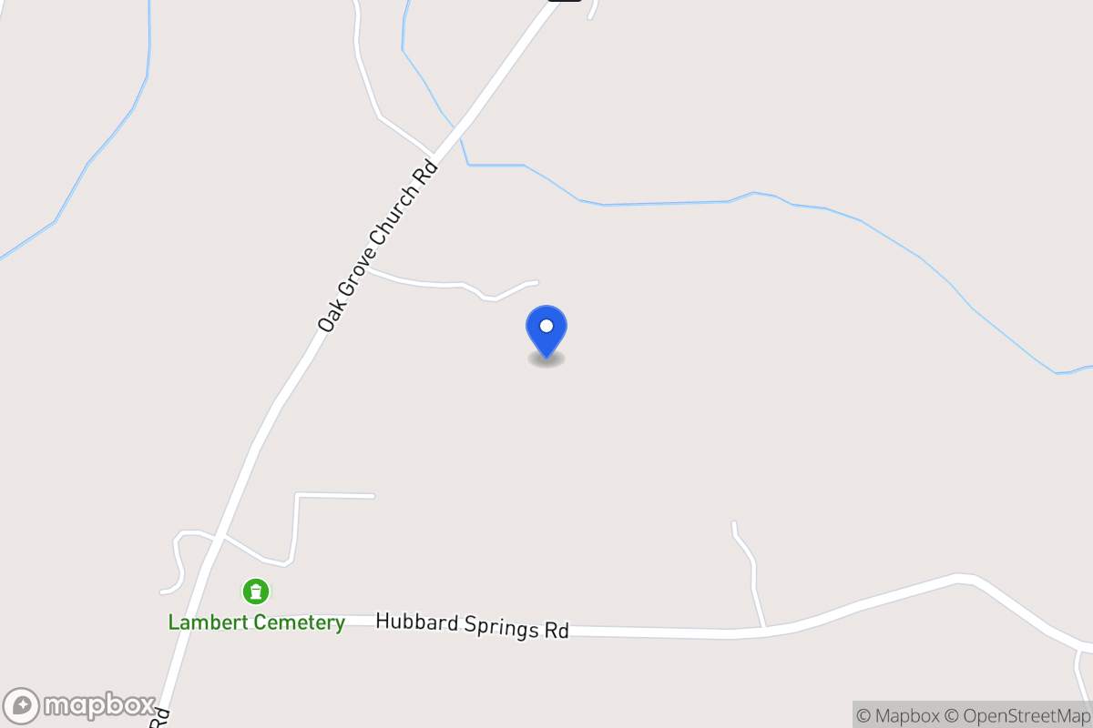 Map of 1975 Oak Grove Church Rd