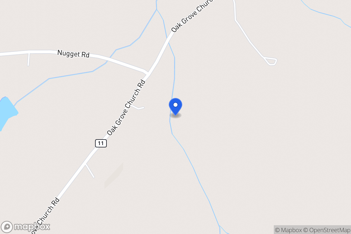 Map of 1427 Oak Grove Church Rd