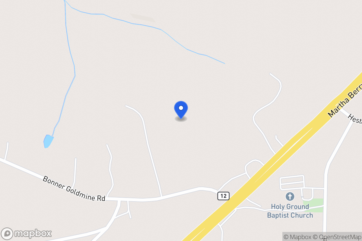 Map of 85 Bonner Goldmine Rd