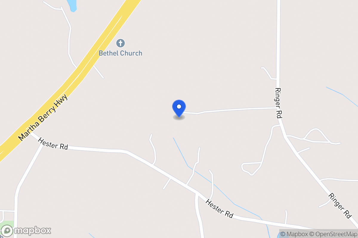 Map of 591 Ringer Rd