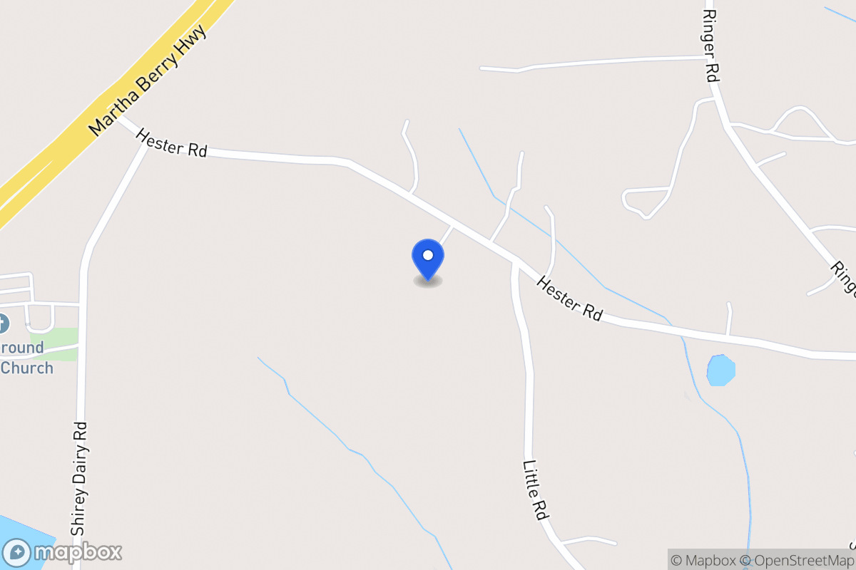 Map of 205 Hester Rd
