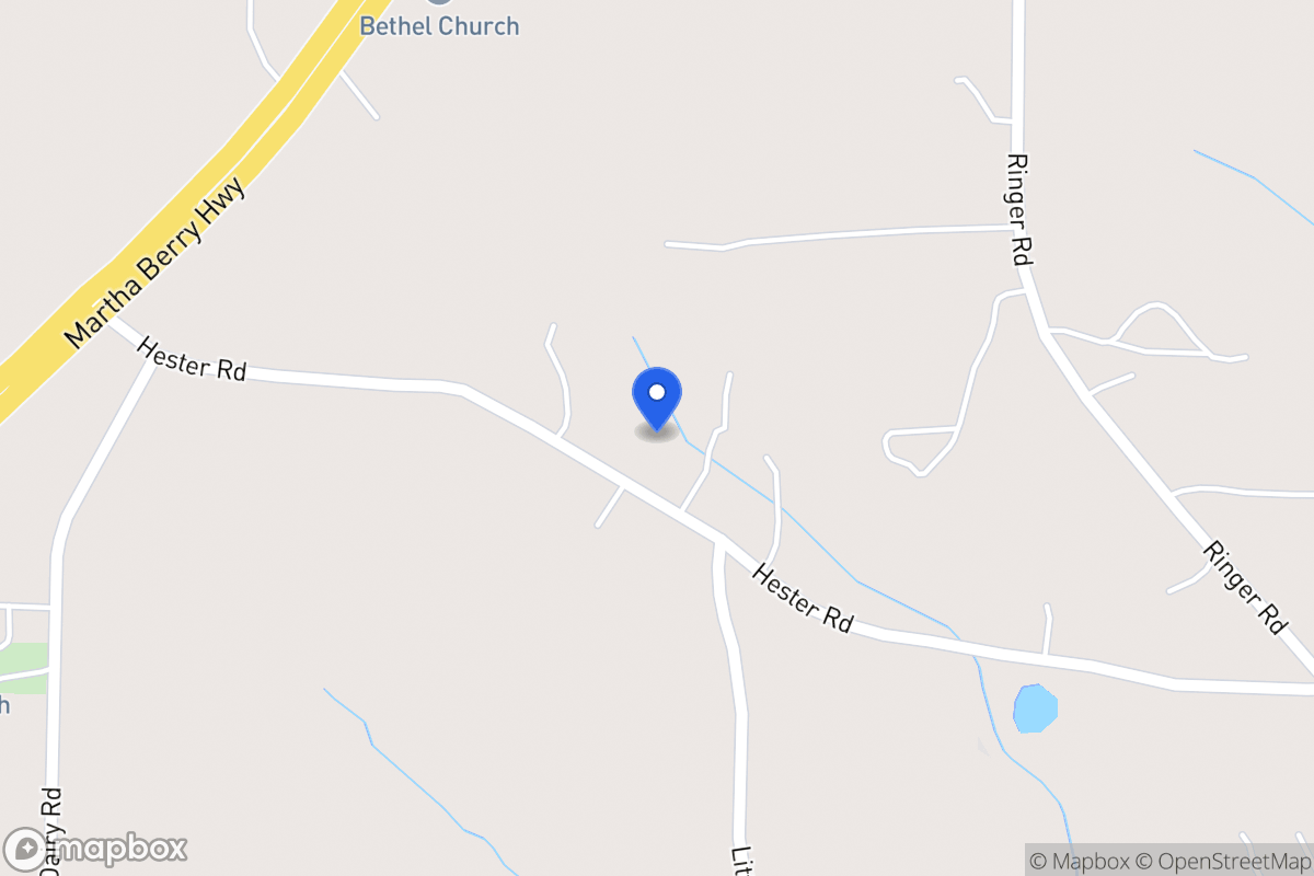Map of 210 Hester Rd