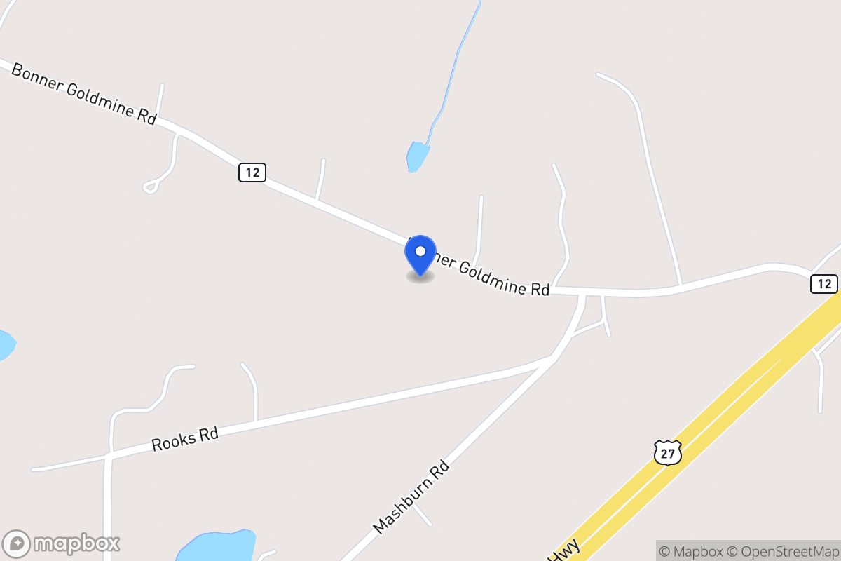 Map of 228 Bonner Goldmine Rd