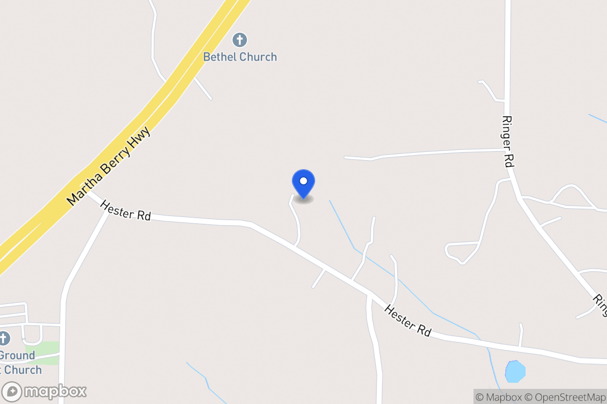 Map of 198 Hester Rd