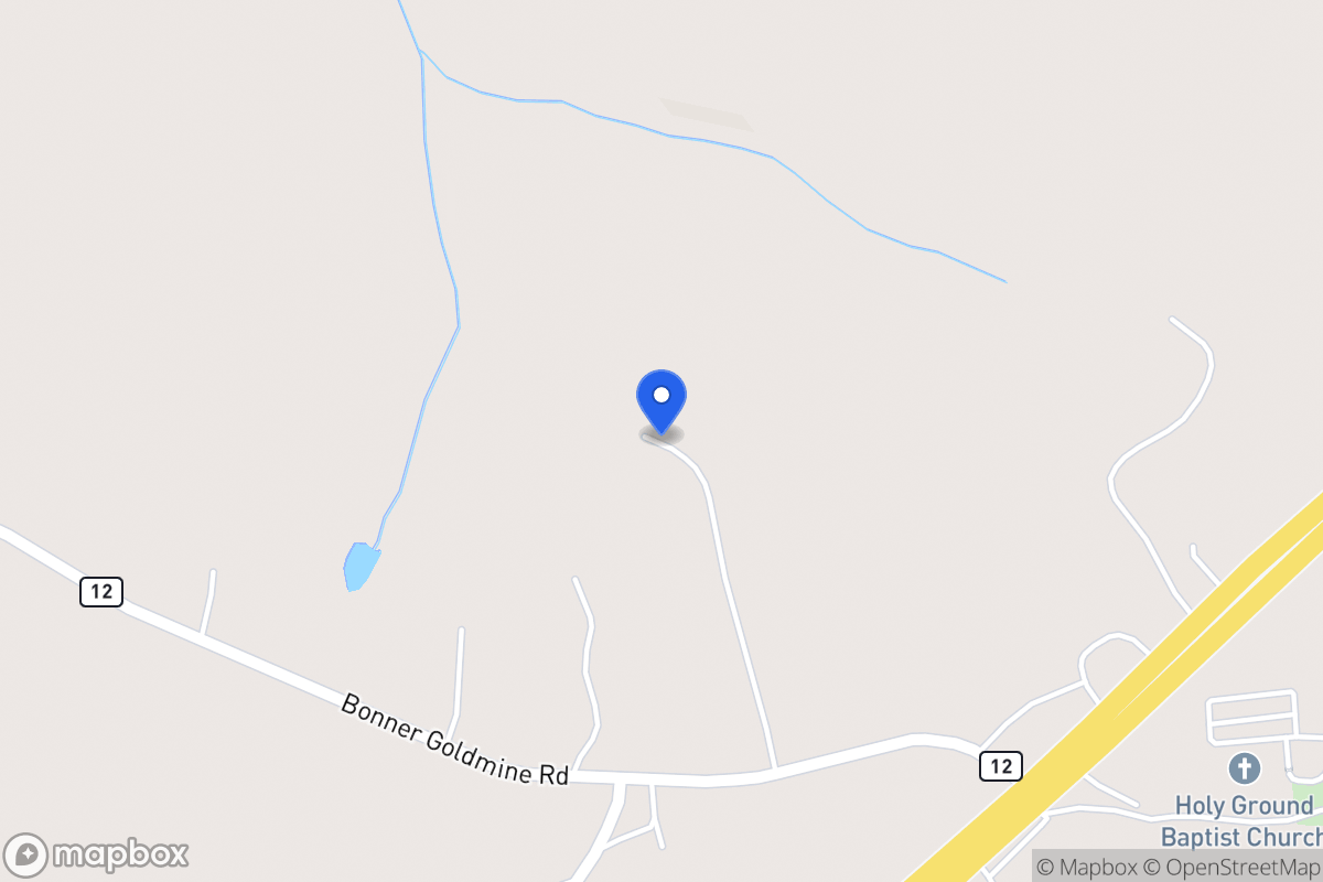 Map of 115 Bonner Goldmine Rd