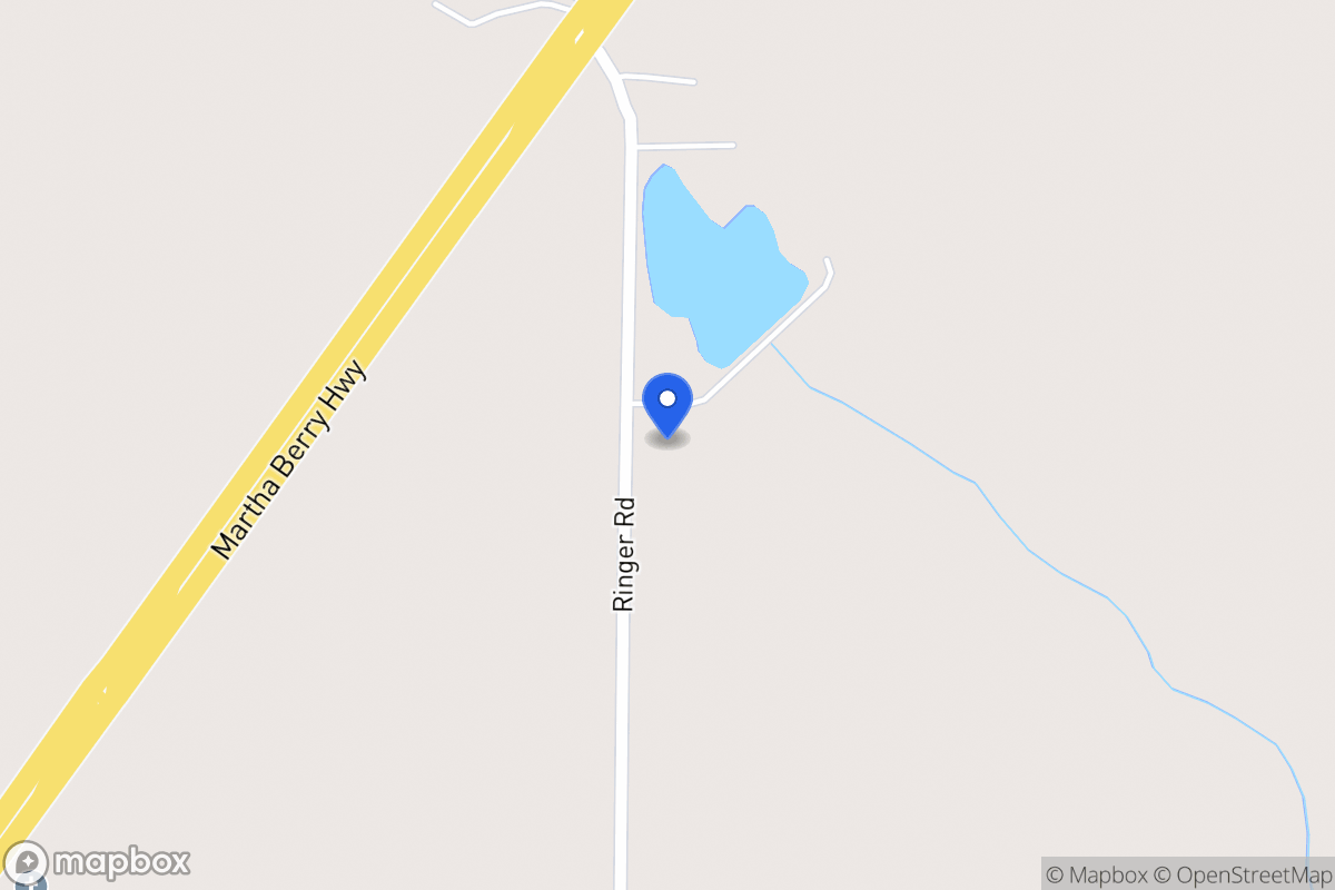 Map of 380 Ringer Rd