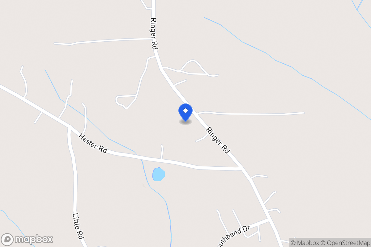 Map of 653 Ringer Rd