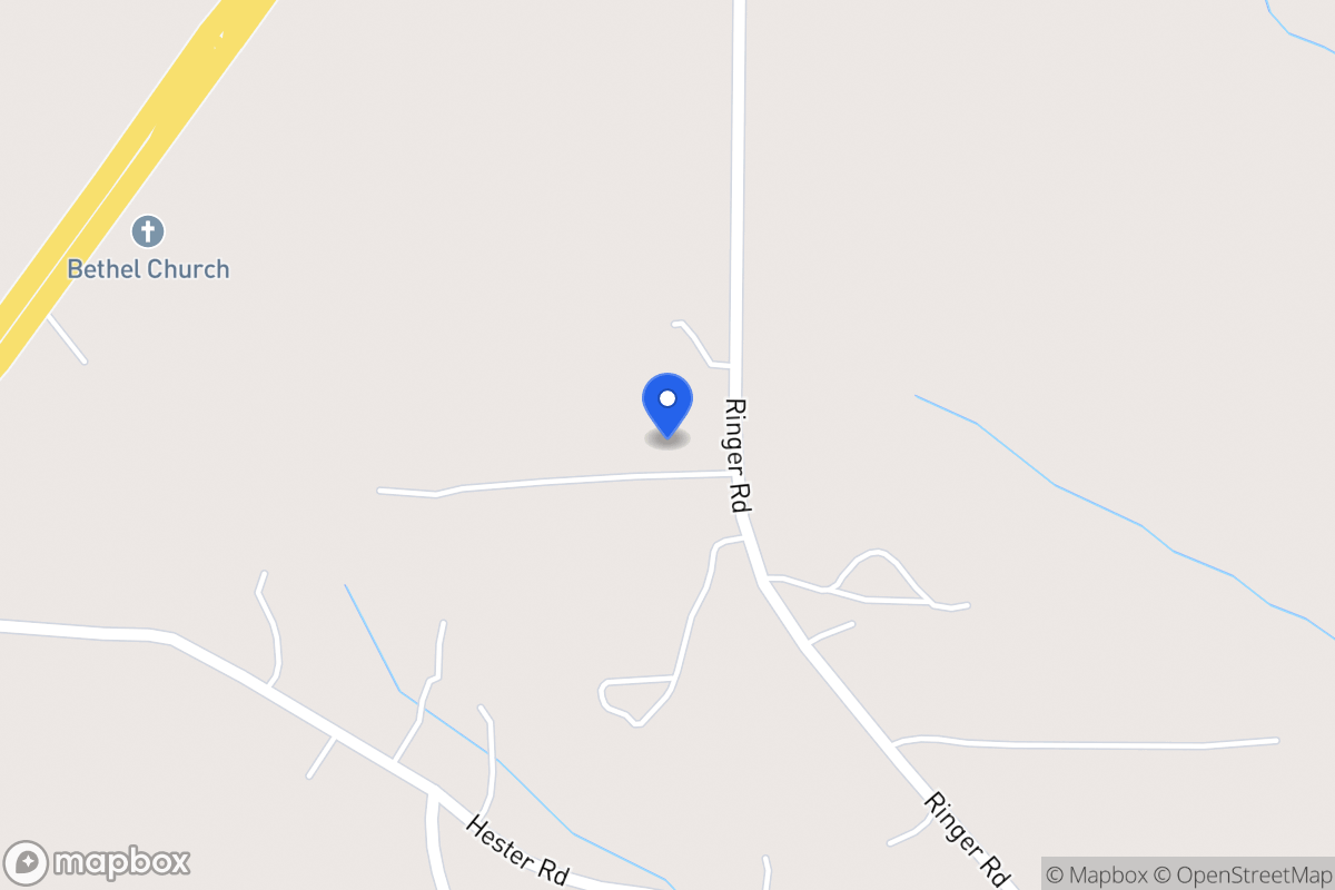 Map of 565 Ringer Rd