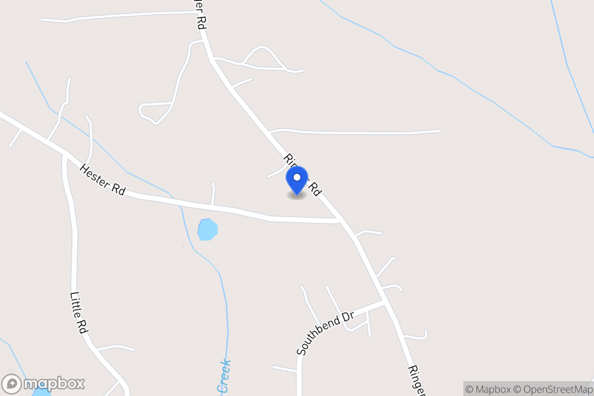 Map of 396 Hester Rd