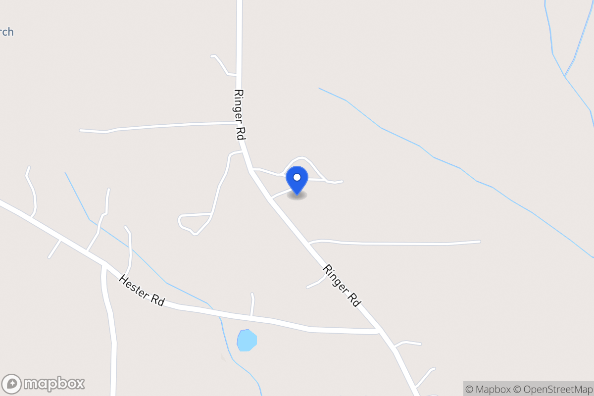 Map of 644 Ringer Rd