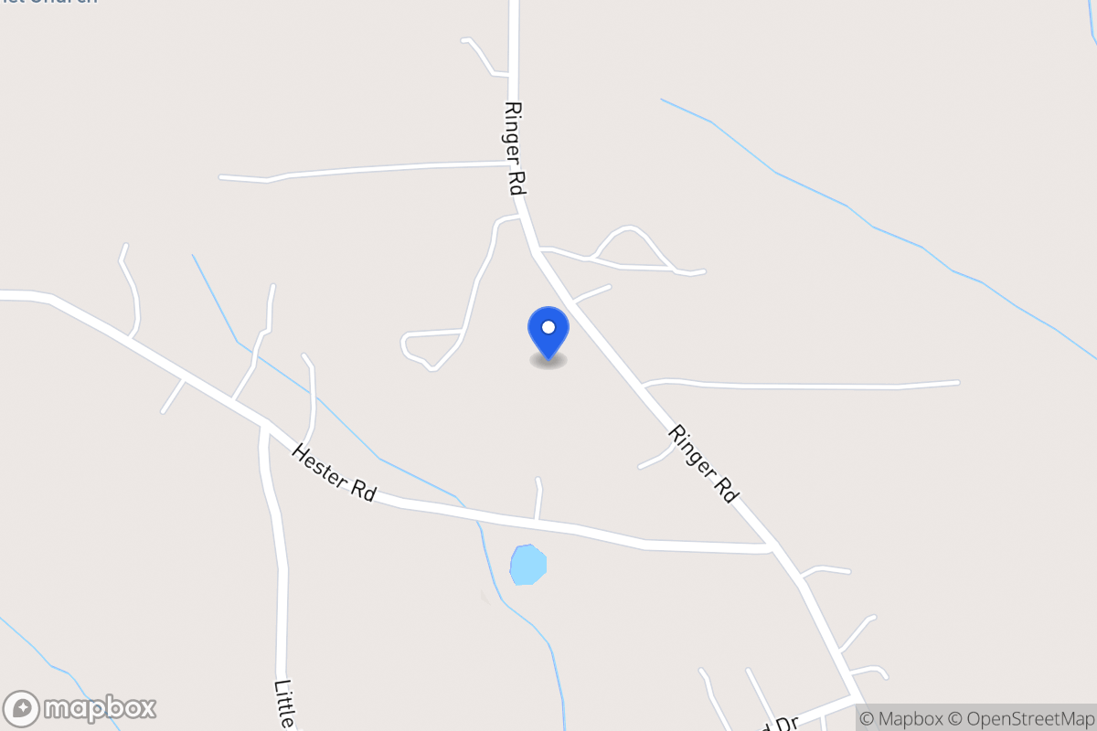 Map of 645 Ringer Rd