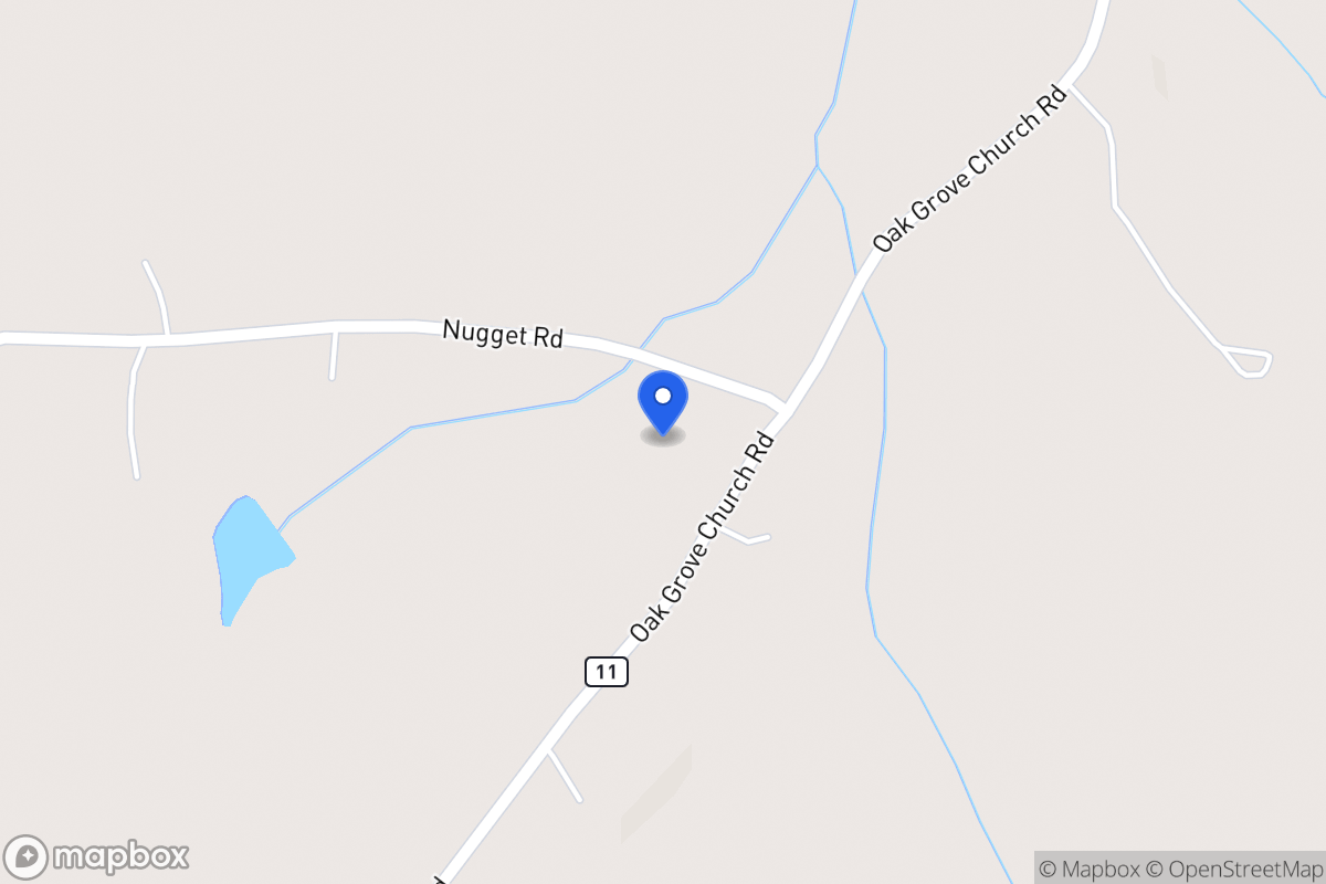 Map of 1440 Oak Grove Church Rd