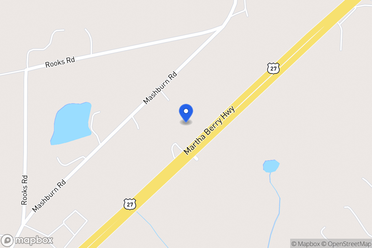 Map of 1110 N 27 Hwy