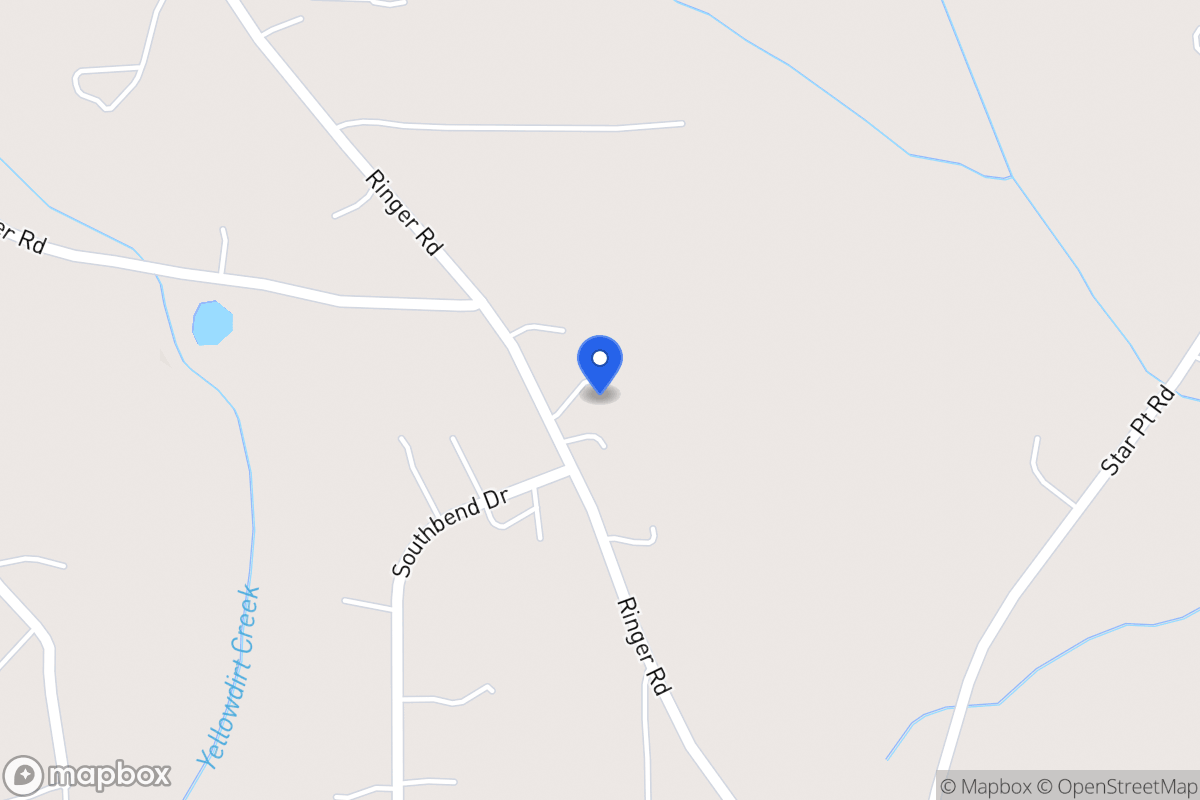 Map of 798 Ringer Rd