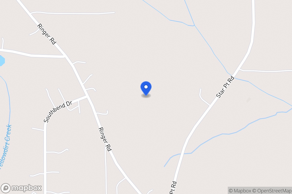 Map of 834 Ringer Rd
