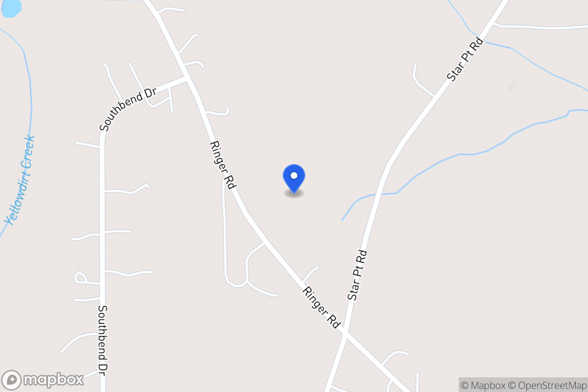 Map of 886 Ringer Rd