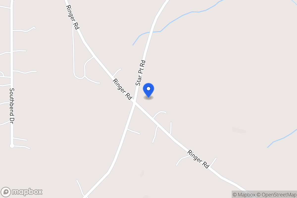 Map of 1030 Ringer Rd