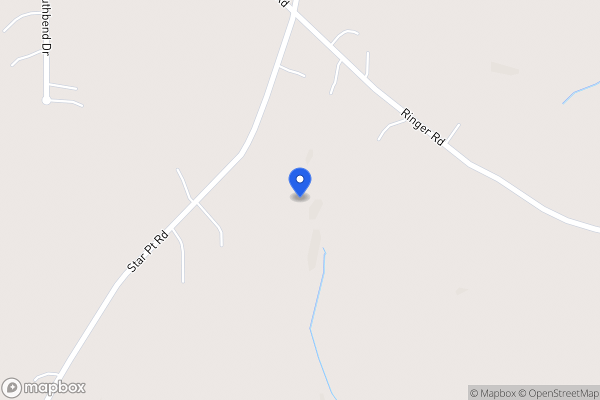 Map of 934 Star Point Rd