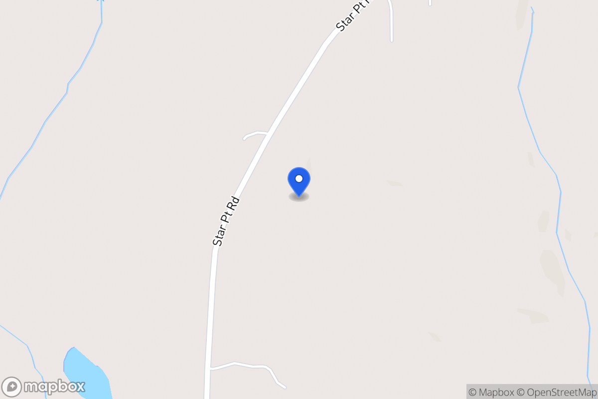 Map of 1240 Star Point Rd