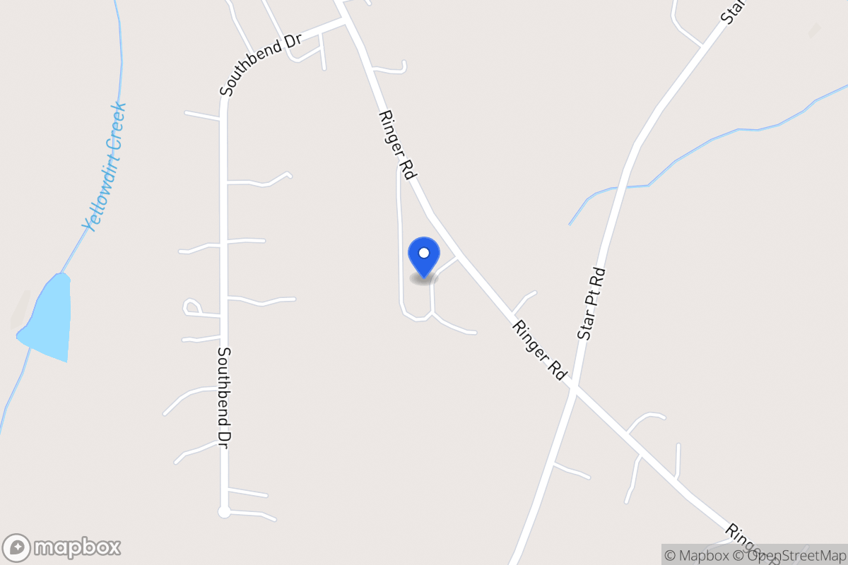 Map of 901 Ringer Rd