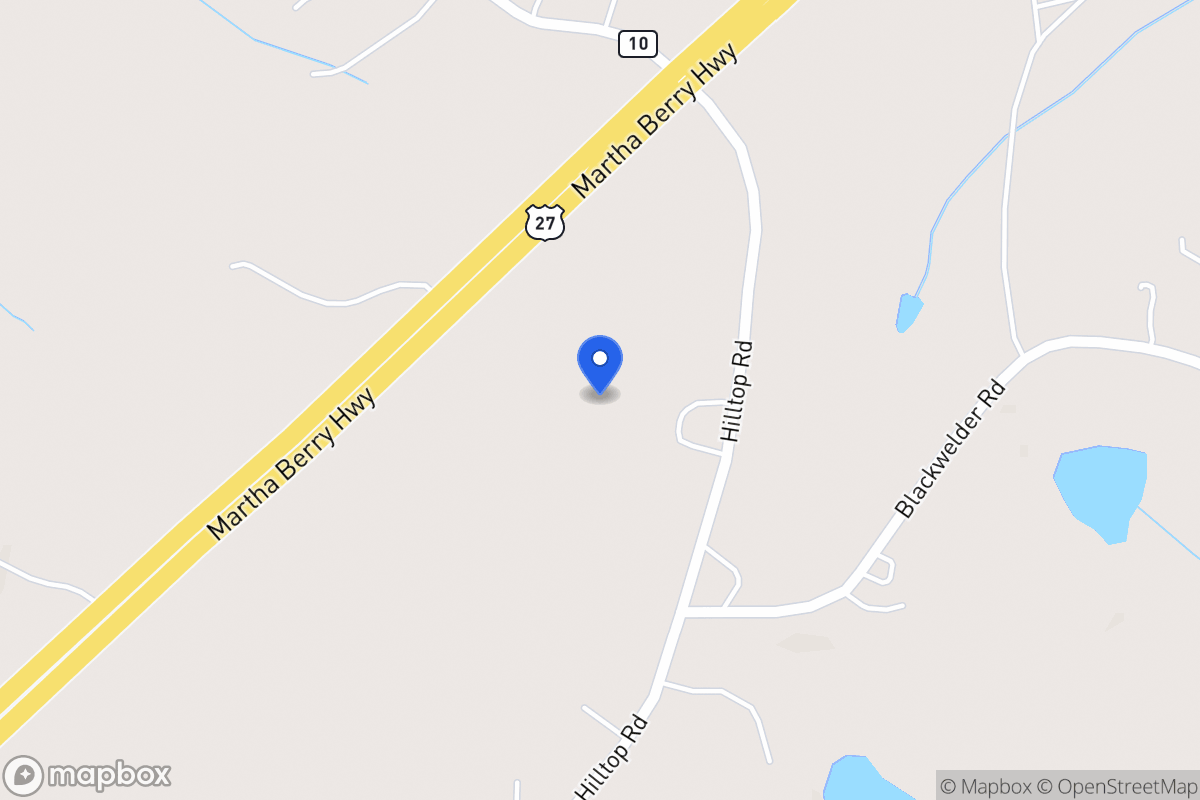 Map of 600 Hilltop Rd