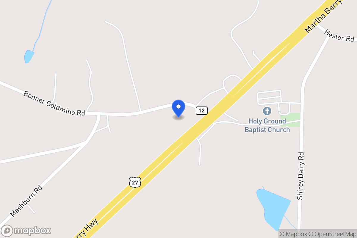 Map of 1288 N 27 Hwy