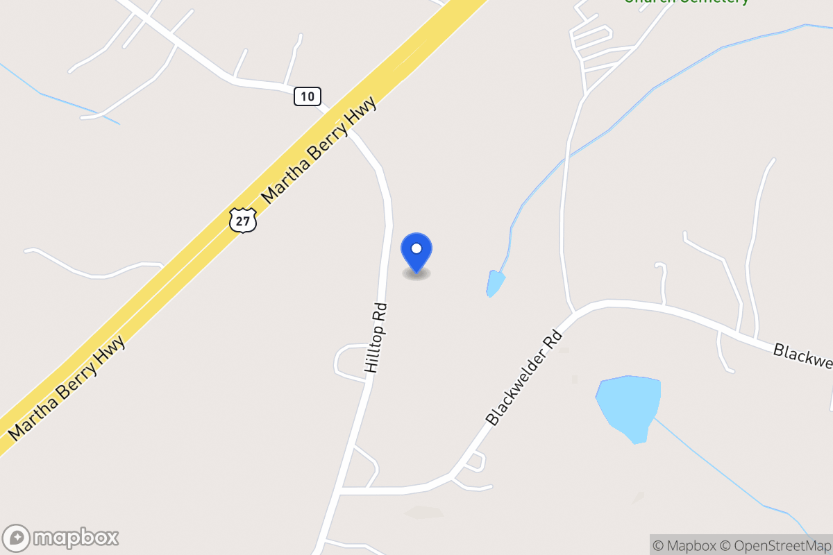 Map of 635 Hilltop Rd