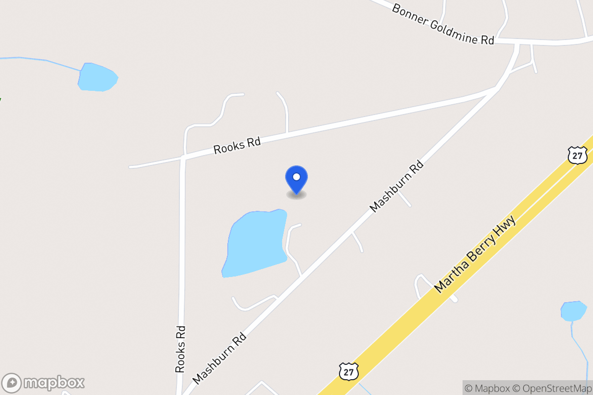 Map of 272 Mashburn Rd