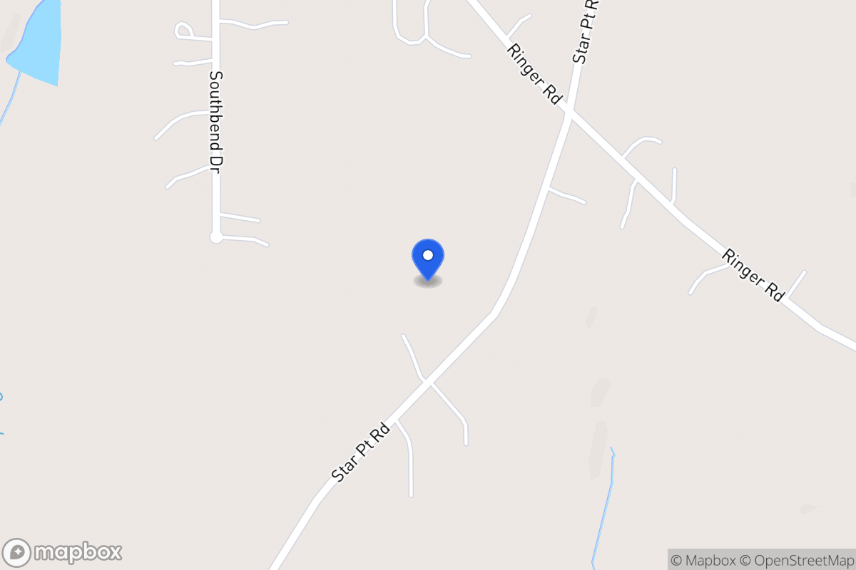 Map of 1011 Star Point Rd