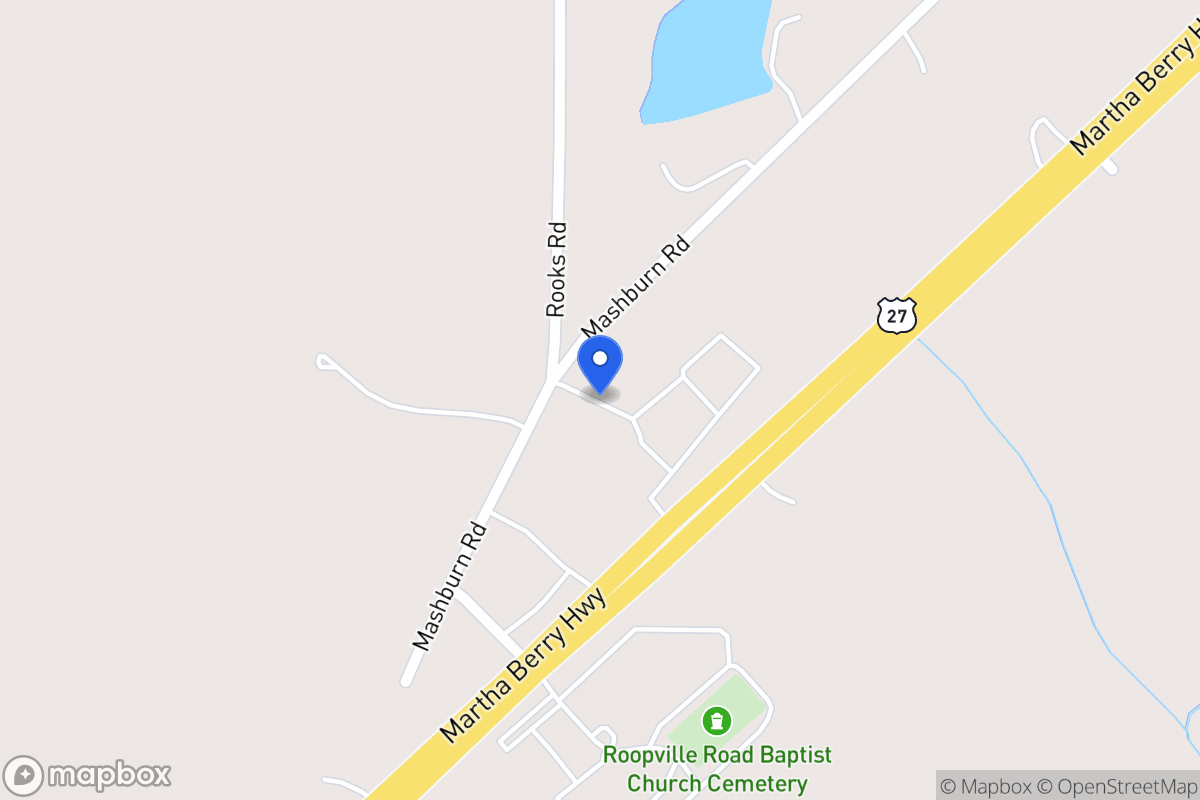 Map of 137 Mashburn Rd