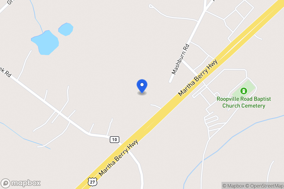 Map of Mashburn Rd