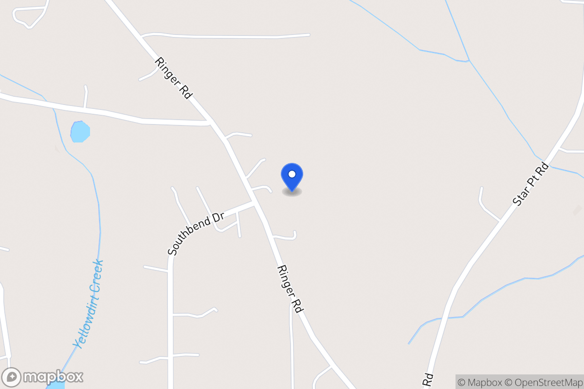 Map of 800 Ringer Rd