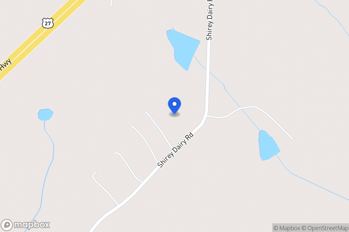 Map of 245 Shirey Dairy Rd