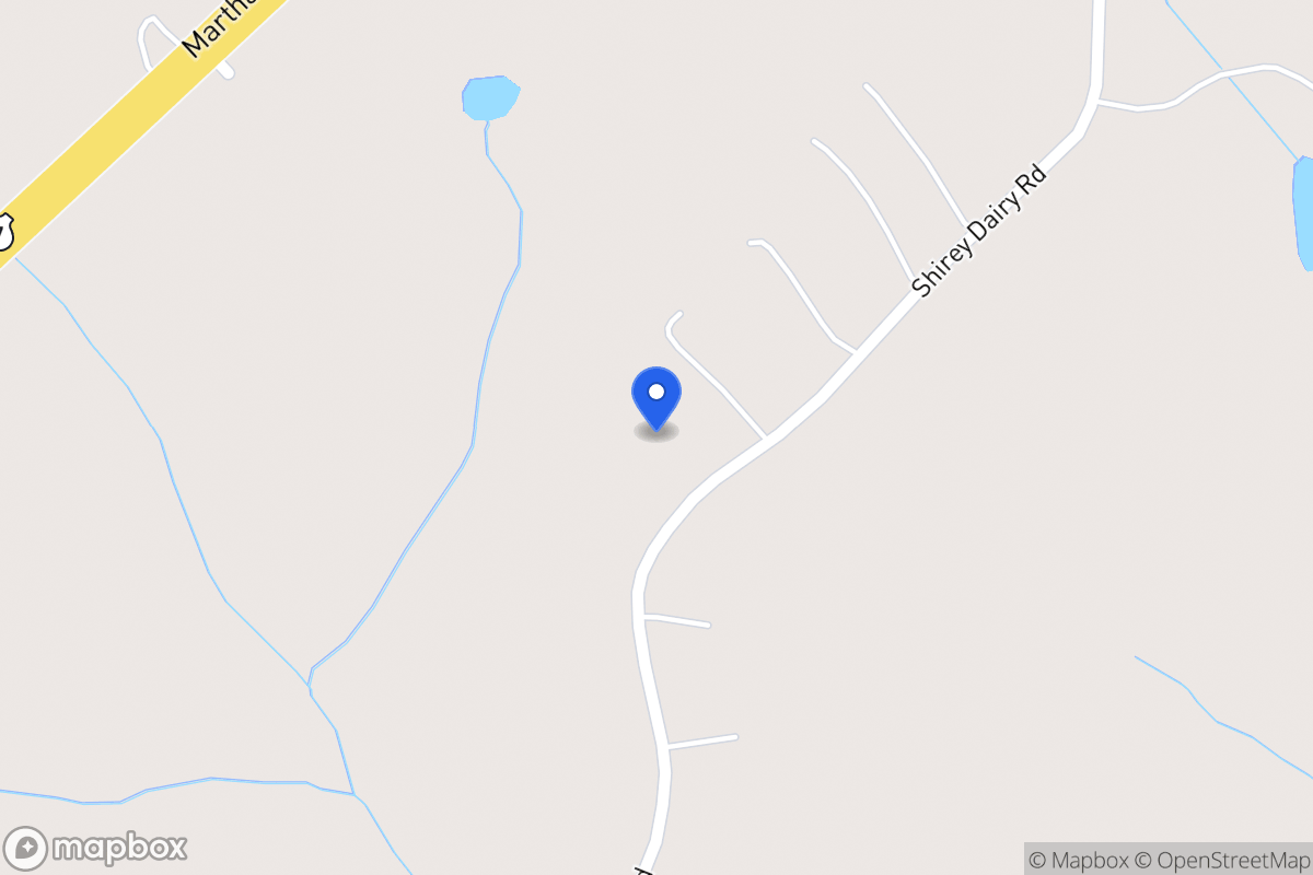 Map of 323 Shirey Dairy Rd