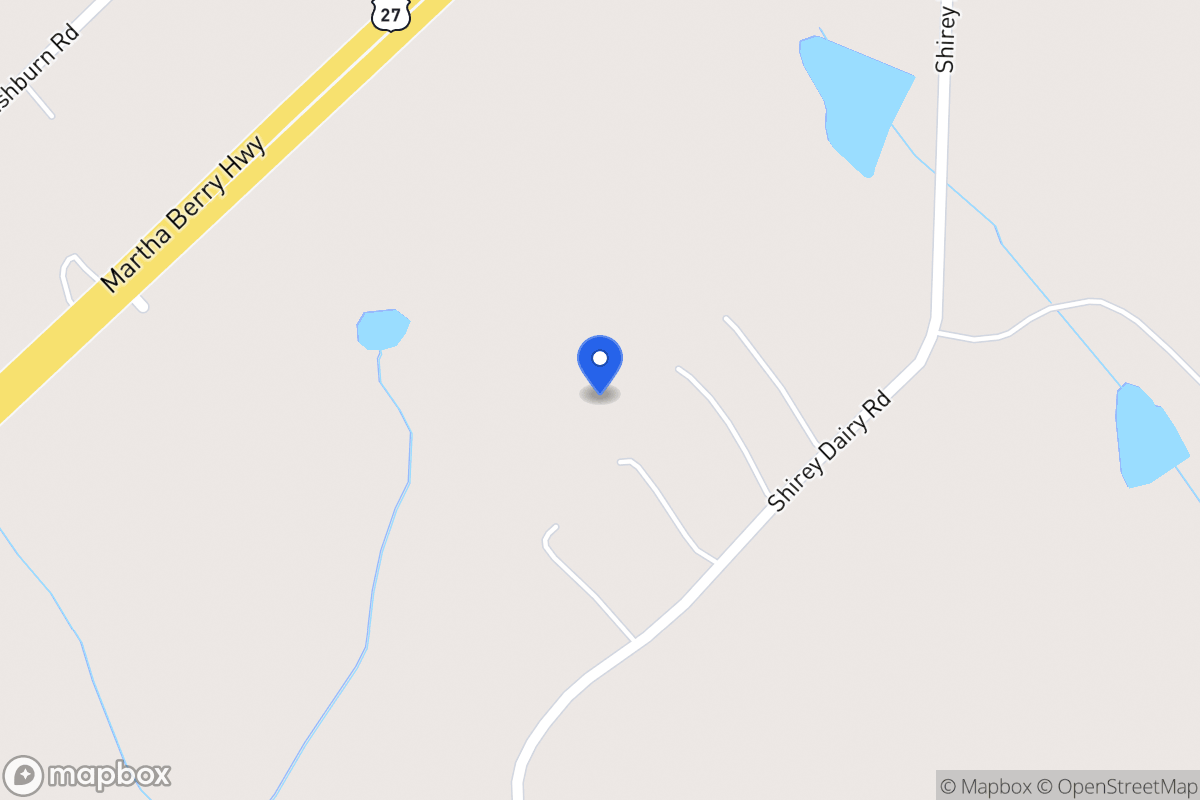 Map of 287 Shirey Dairy Rd