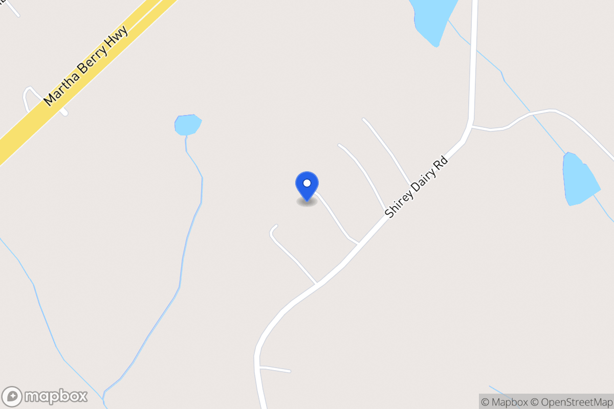 Map of 299 Shirey Dairy Rd