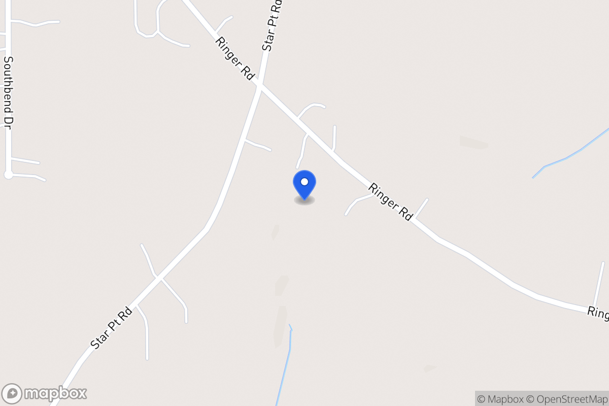 Map of 1047 Ringer Rd