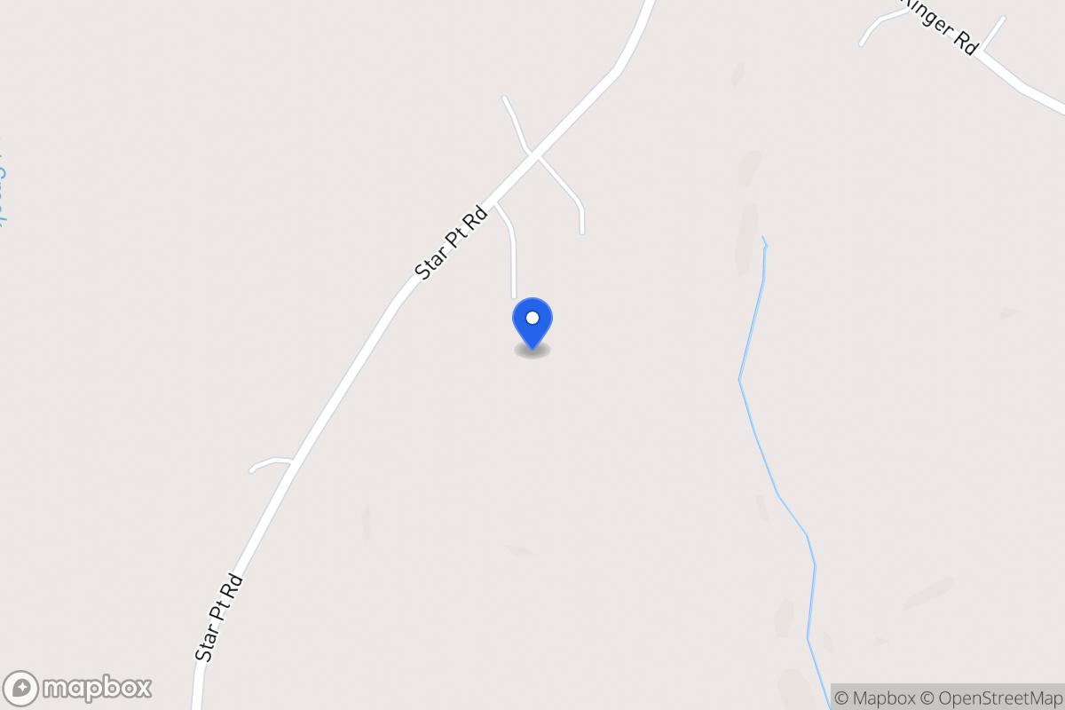 Map of 1086 Star Point Rd